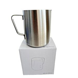 BREVILLE Stainless Steel Milk Frothing Espresso Pitcher Jug 16 oz Cafe Roma NEW